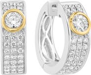 EFFY Lab Grown Diamond Huggie Hoop Earrings