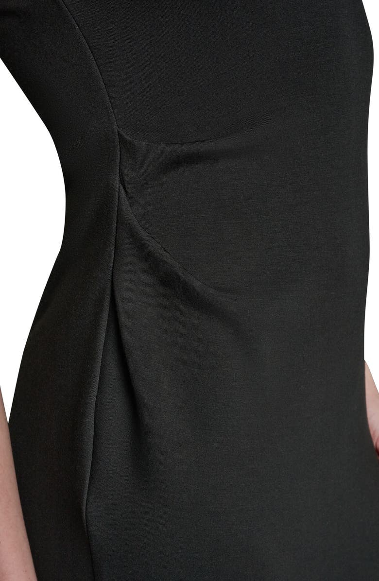 DONNA KARAN WEEKEND Sleeveless Body-Con Midi Dress, Alternate, color, Black