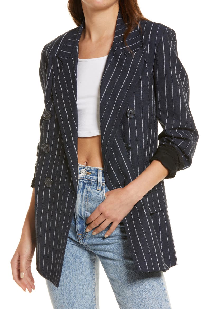 Ashby Blazer, Main, color, NAVY COMBO