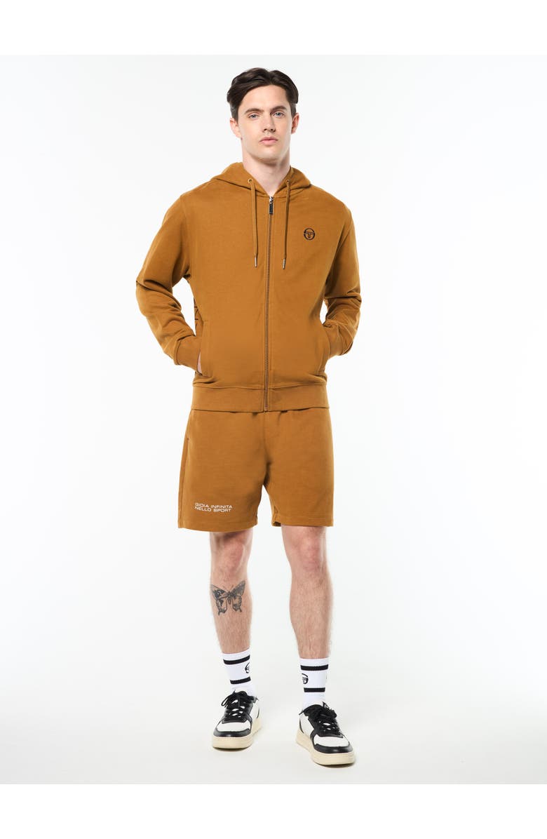 Sergio Tacchini Netto Hoodie, Alternate, color, Bronze Brown