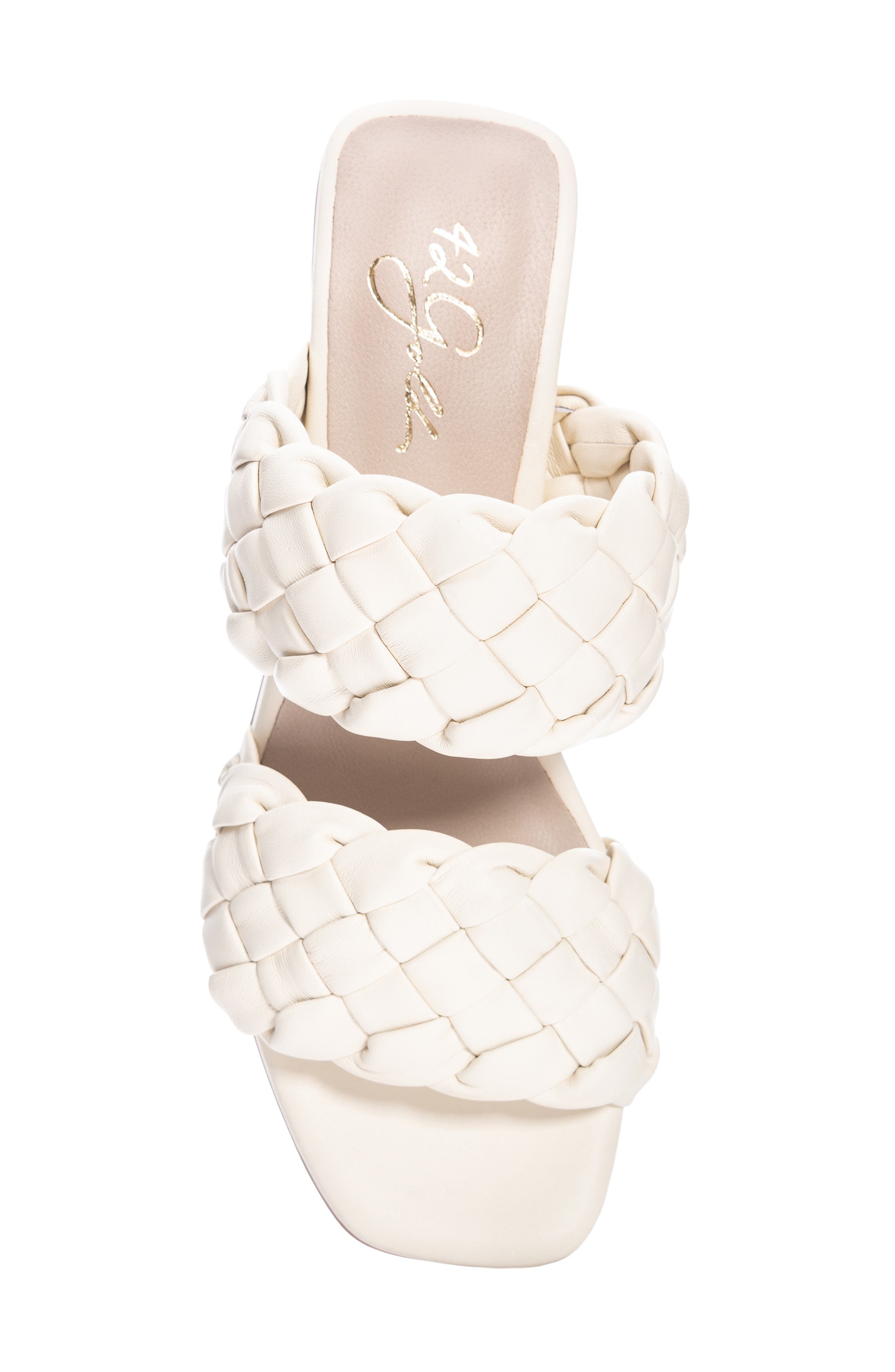 Connie Leather Sandal, Alternate, color, CREAM
