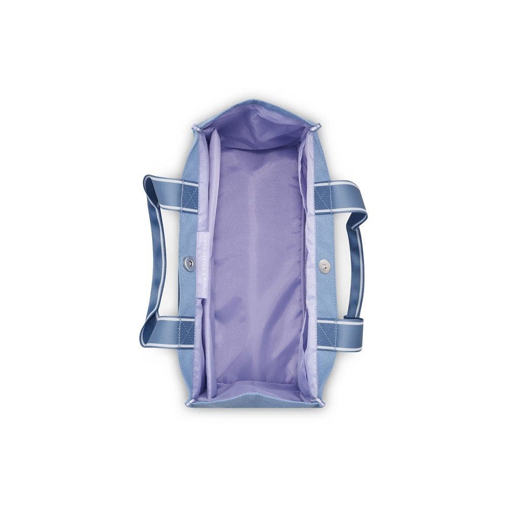 Florence by Mills 2 Piece Set - Spin Me Away Expandable 20" Carry-On Spinner & Totes The Best Handbag Set, Alternate, color, Zinc Blue