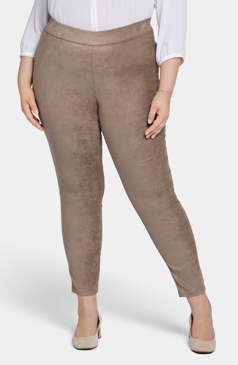 Suede Leggings (Plus)