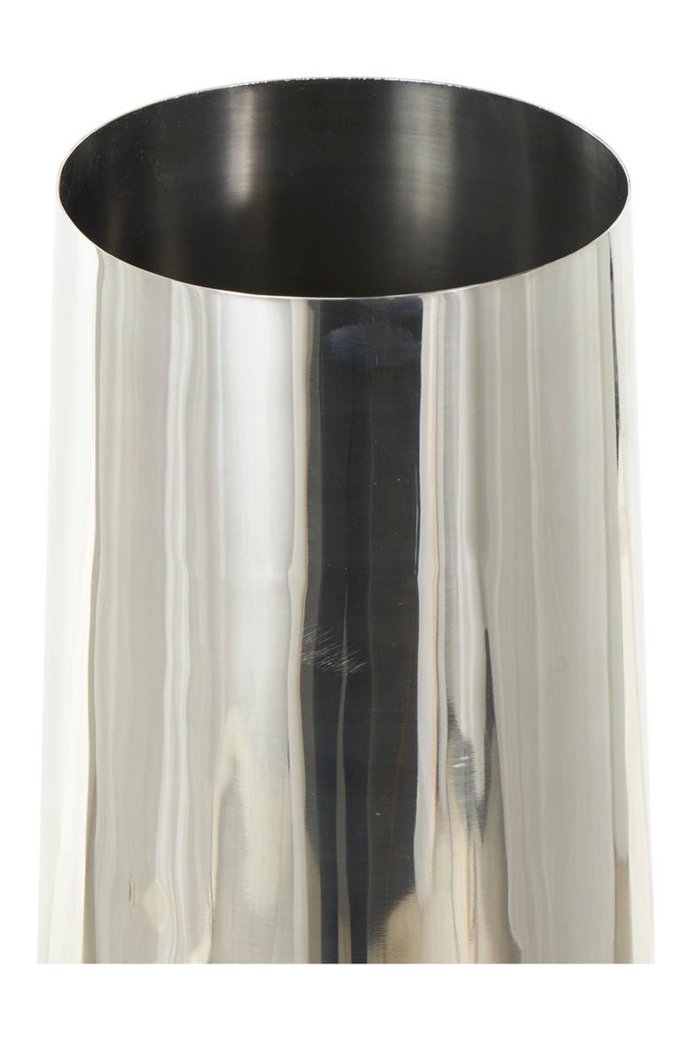 Stainless Steel Vase, Alternate, color, SILVER