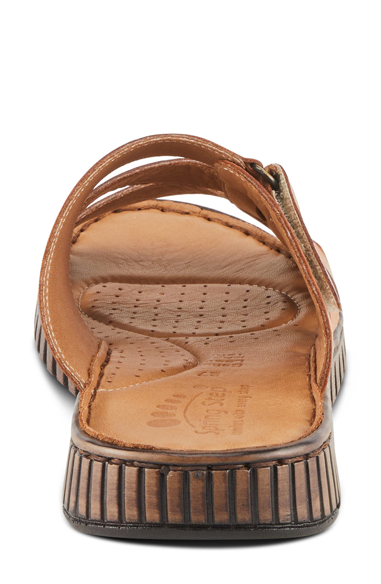 Olly Slide Sandal, Alternate, color, CAMEL
