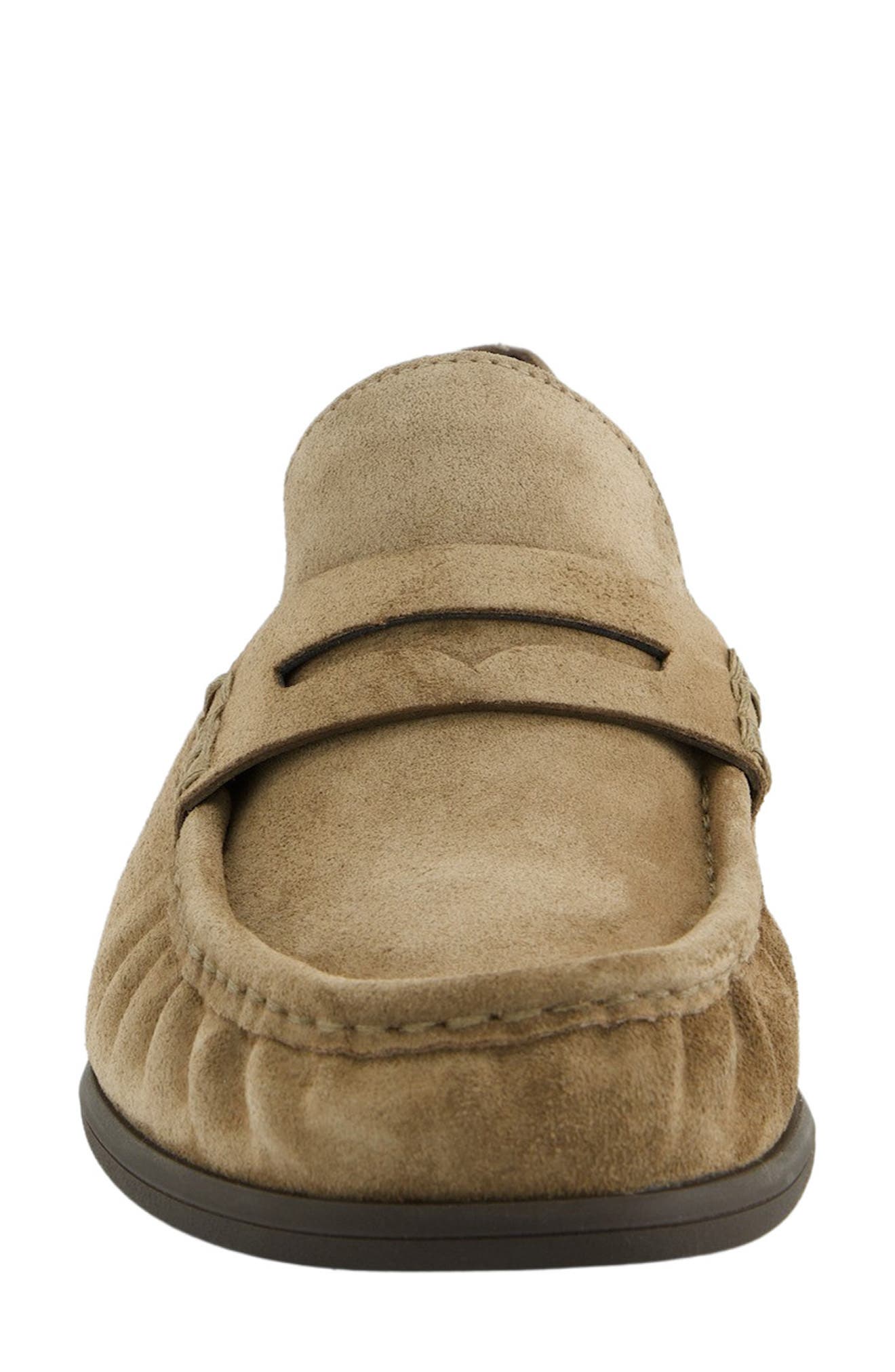 Emmy Penny Loafer, Alternate, color, ANTELOPE SOFT SUEDE