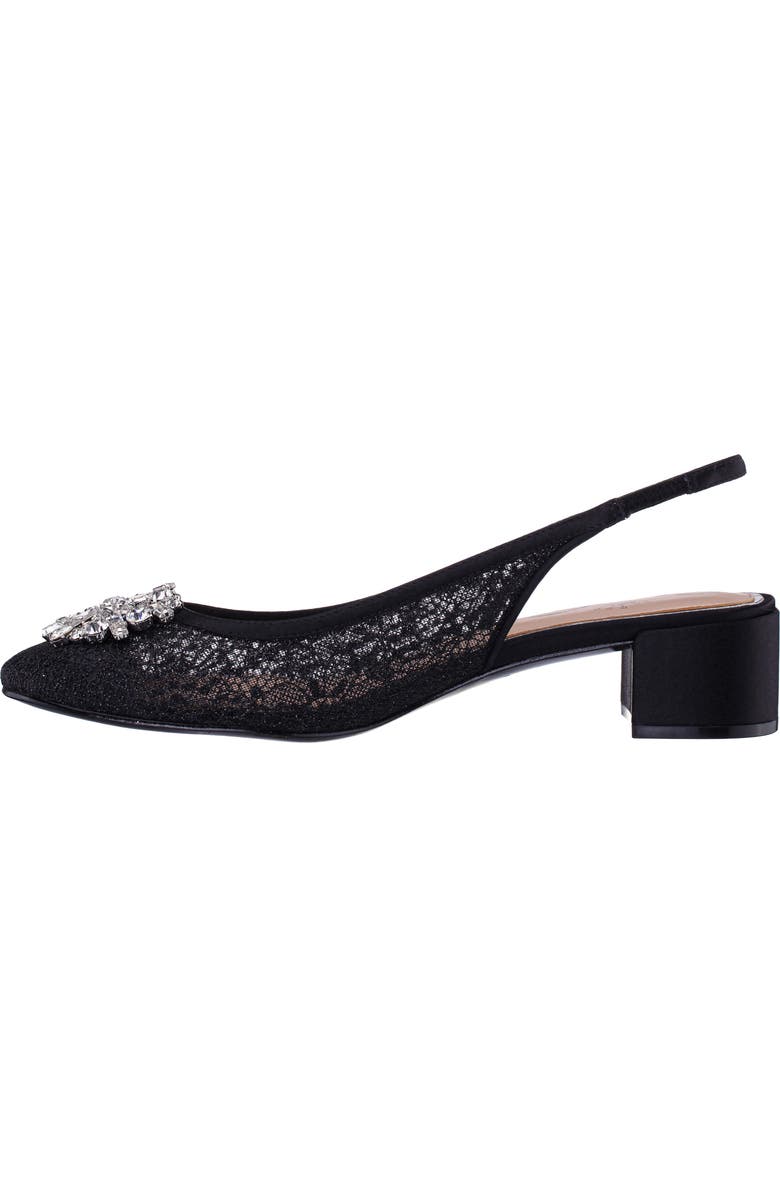 Nina Klara Slingback Pump, Alternate, color, Black