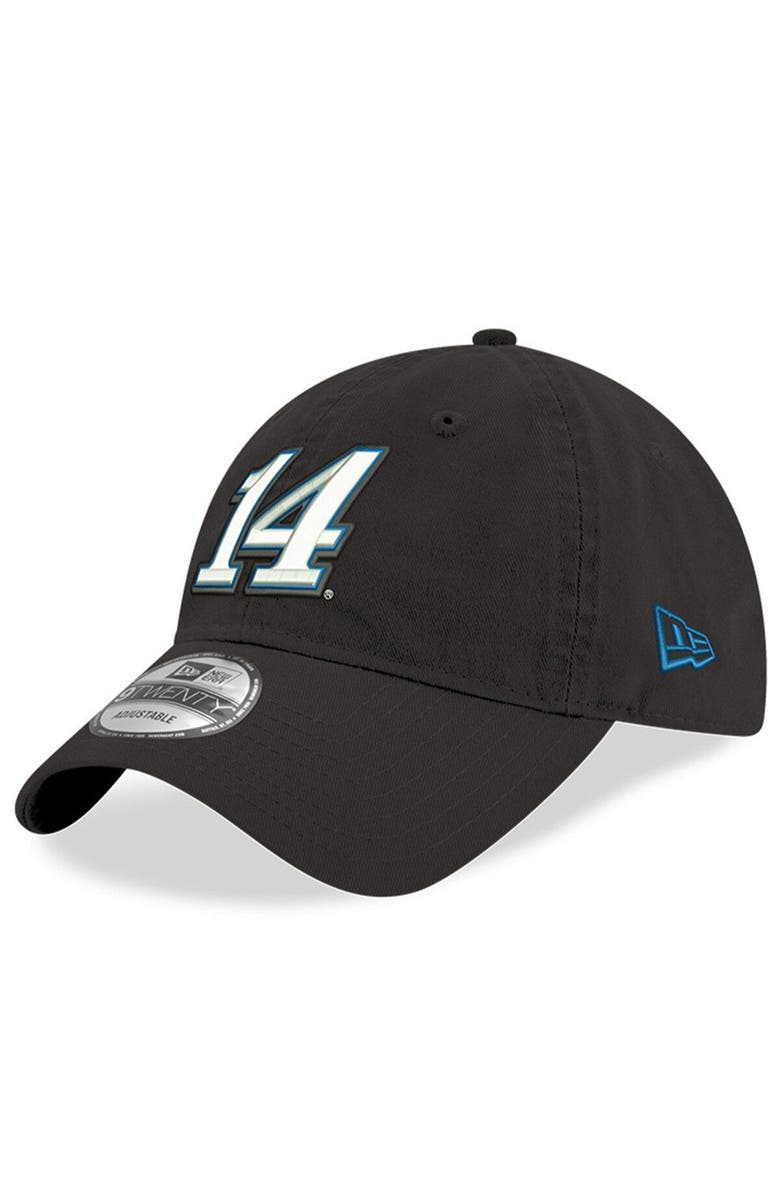 New Era Men's New Era Black Chase Briscoe Enzyme Washed 9TWENTY Adjustable Hat, Main, color, Black