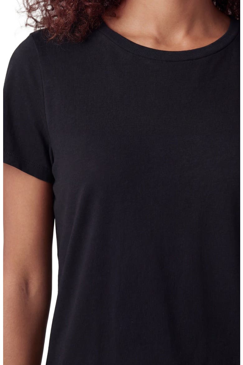 Womens Cap Sleeve Top, Alternate, color, BLACK