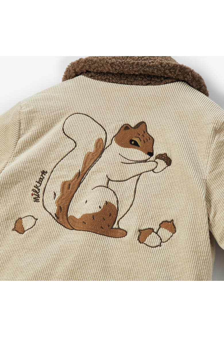 Corduroy  Reversible Jacket, Alternate, color, Beige Chipmunk