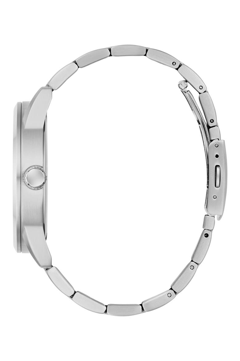 Trey Multifunction Bracelet Watch, 44mm, Alternate, color, SILVER TONE