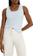 NZT by NIC+ZOE Ruffle Neck Tank