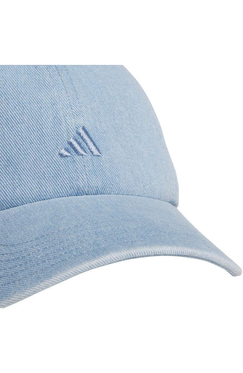 adidas Denim Baseball Cap, Alternate, color, Light Blue Denim