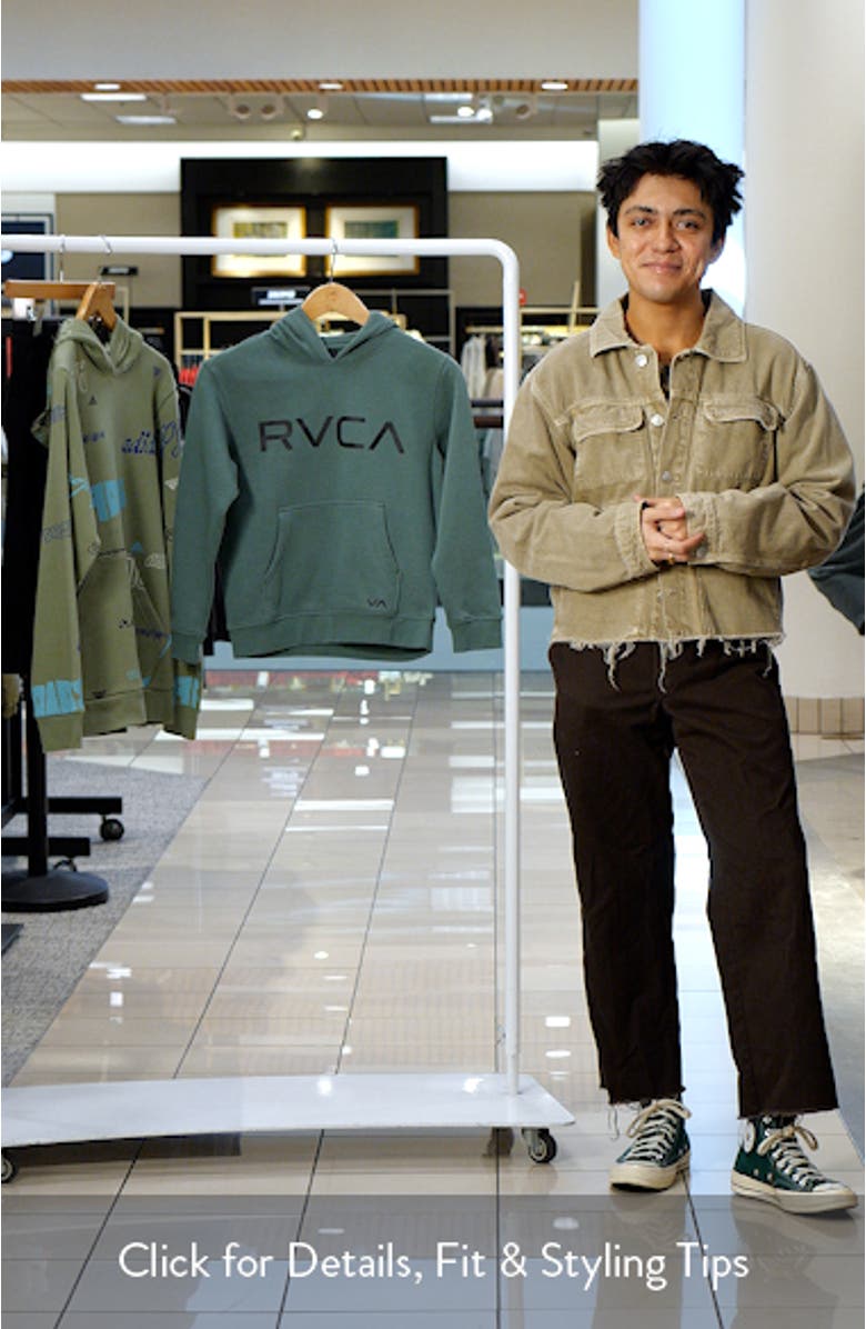 Kids' Big RVCA Hoodie, sales video thumbnail