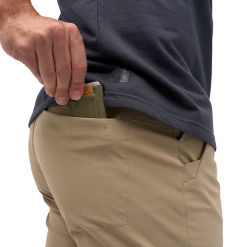 Shop Nomatic The Outset Classic Pant In Khaki