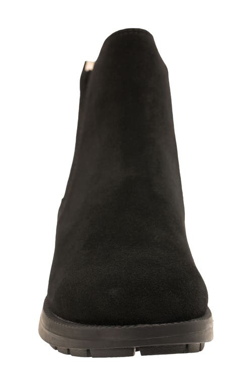 Revitalign Kodiak Bluff Water Resistant Chelsea Boot In Black