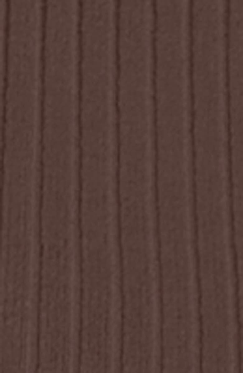 Jones New York Sutton Rib Cardigan, Alternate, color, Coffee Bean