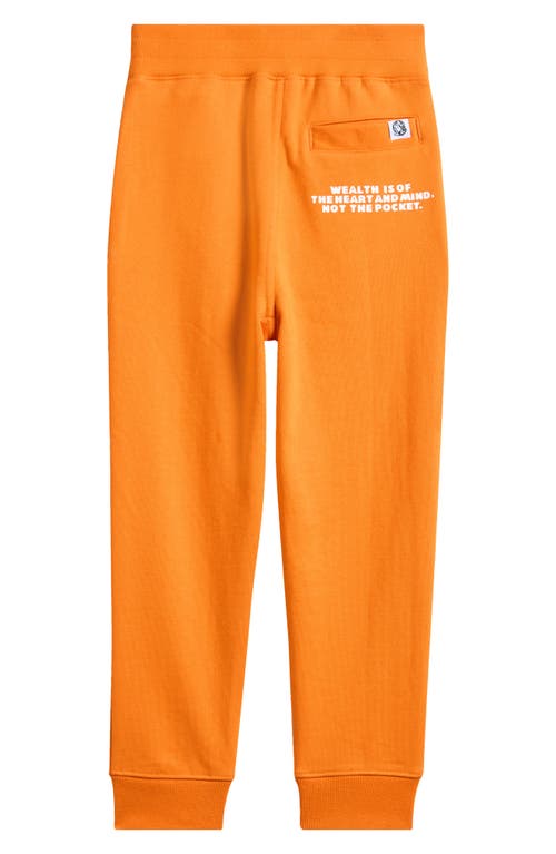 Billionaire Boys Club Kids' Bb Billi Joggers In Orange