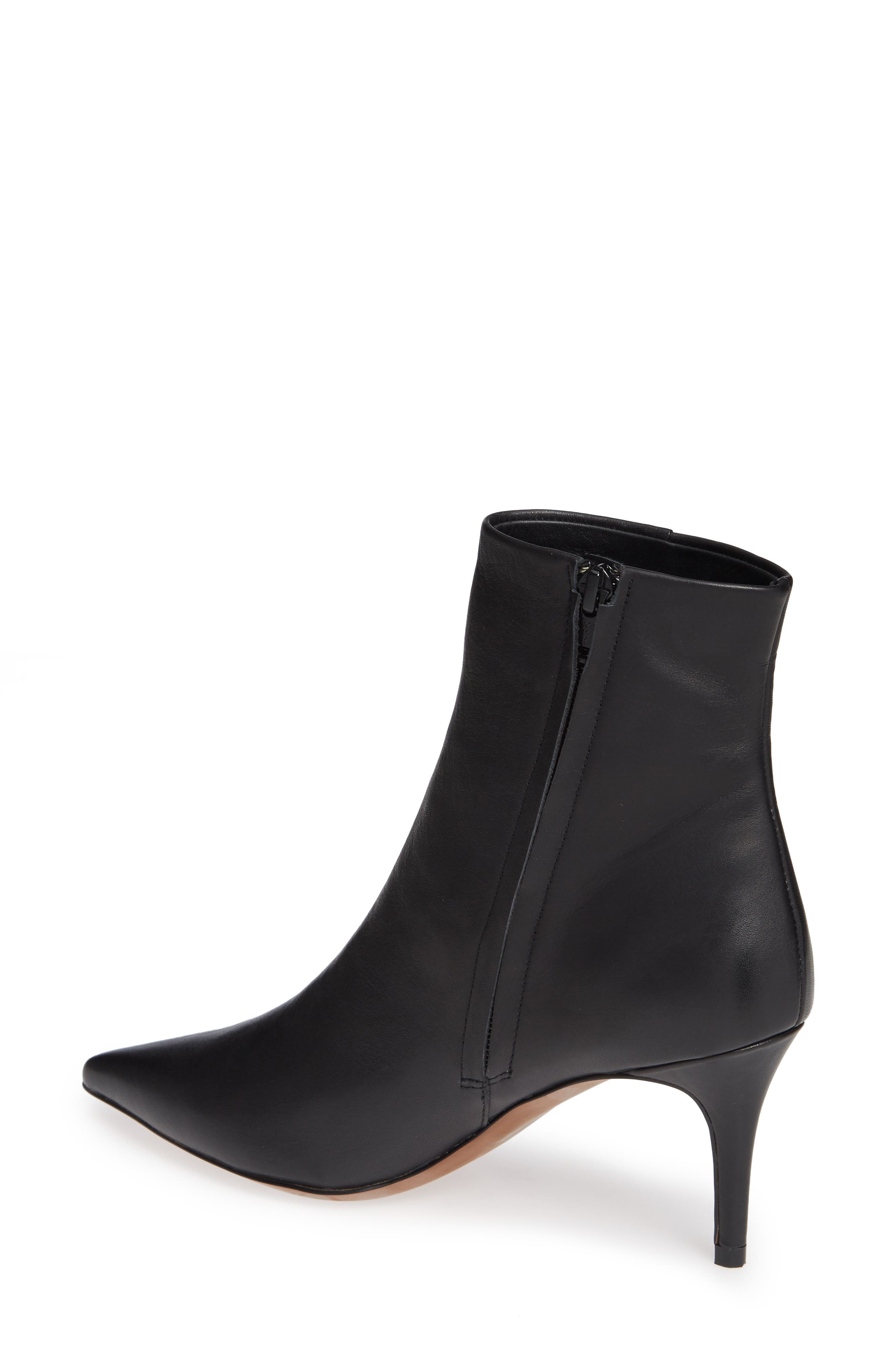 Nita Bootie, Alternate, color, BLACK LEATHER