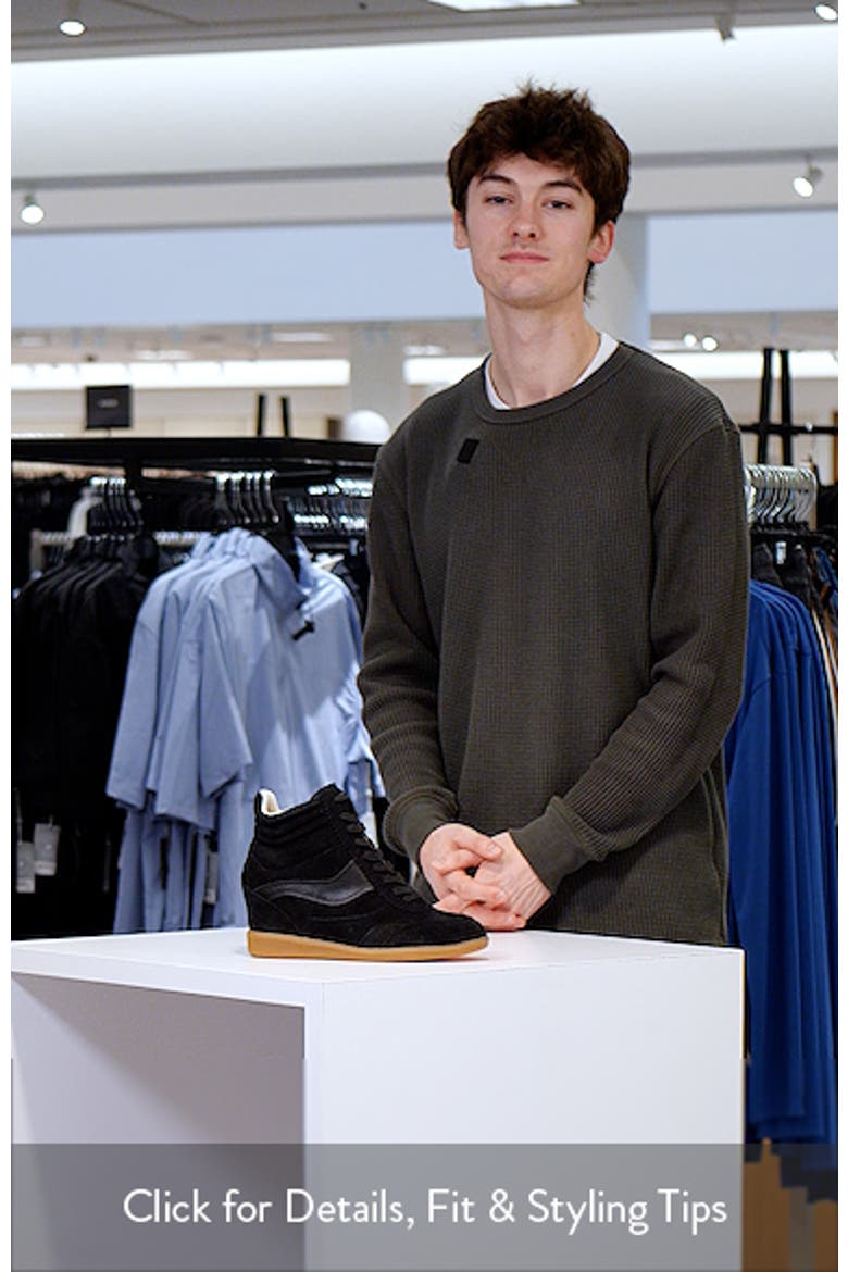 Issac High Top Wedge Sneaker video