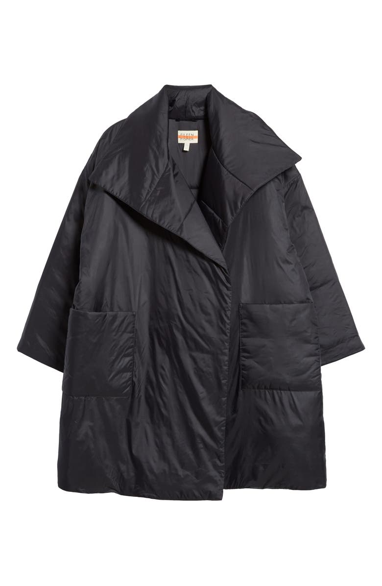 Eileen Fisher Recycled Nylon Coat, Main, color, 