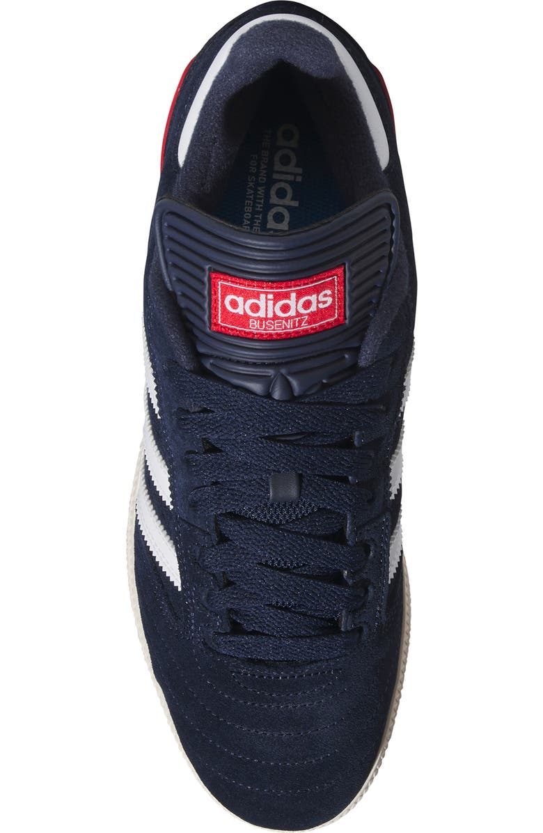adidas Busenitz Sneaker, Alternate, color, Navy/ White/ Scarlet