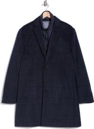 English Laundry Three Button Notch Lapel Wool Blend Trim Fit Suit