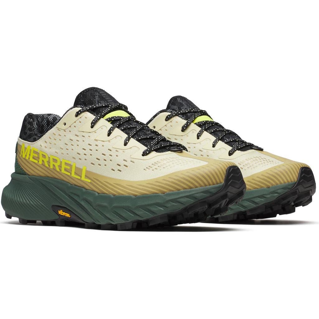 Merrell Agility Peak 5 Running Shoe In Beach