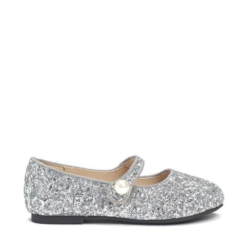 Elin Glitter Mary Jane Flats
