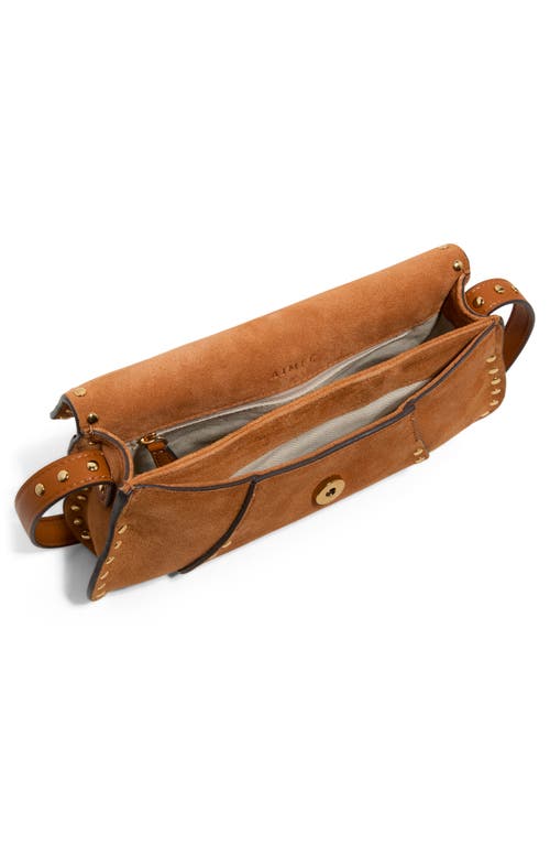 Aimee Armour Leather Baguette Shoulder Bag
