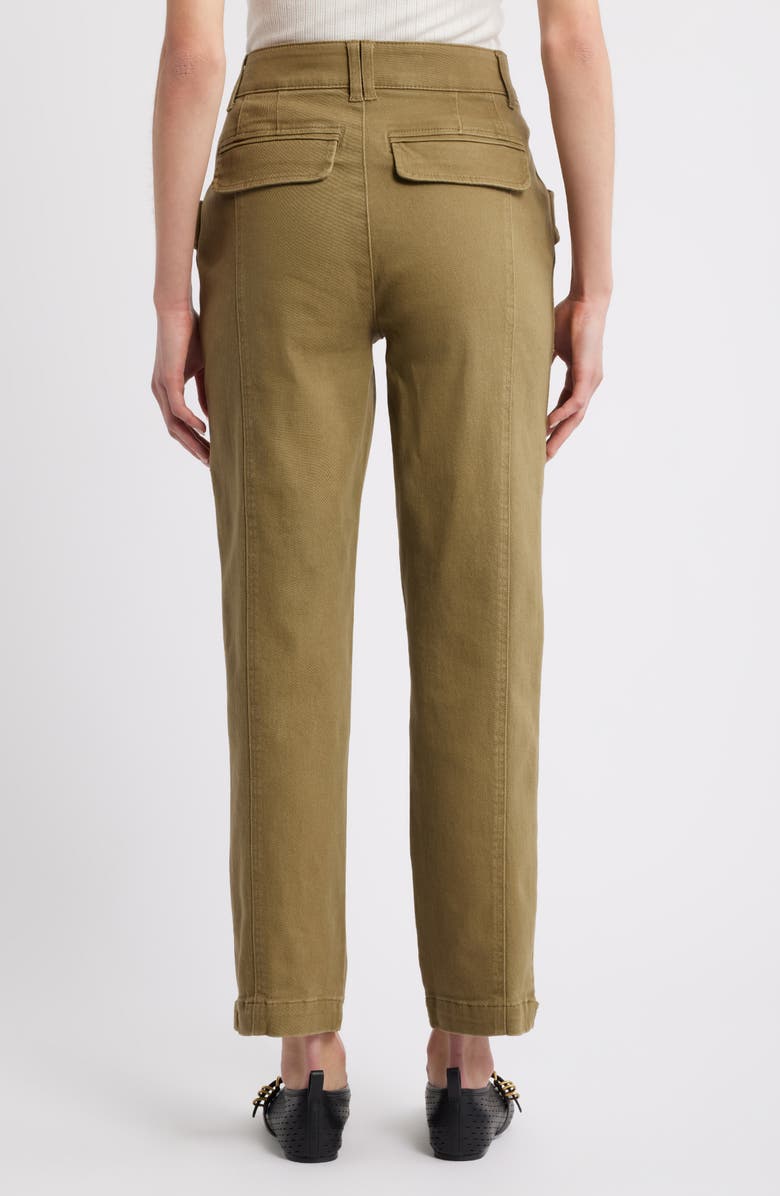 Wit & Wisdom Skyrise Tapered Utility Pants, Alternate, color, Golden Olive