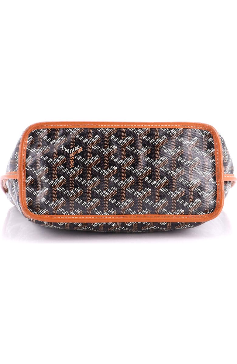 Pre-Owned Goyard Anjou Reversible Tote Coated Canvas Mini, Alternate, color, Brown