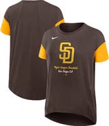 Nike Women's Nike Brown San Diego Padres Flowy T-Shirt