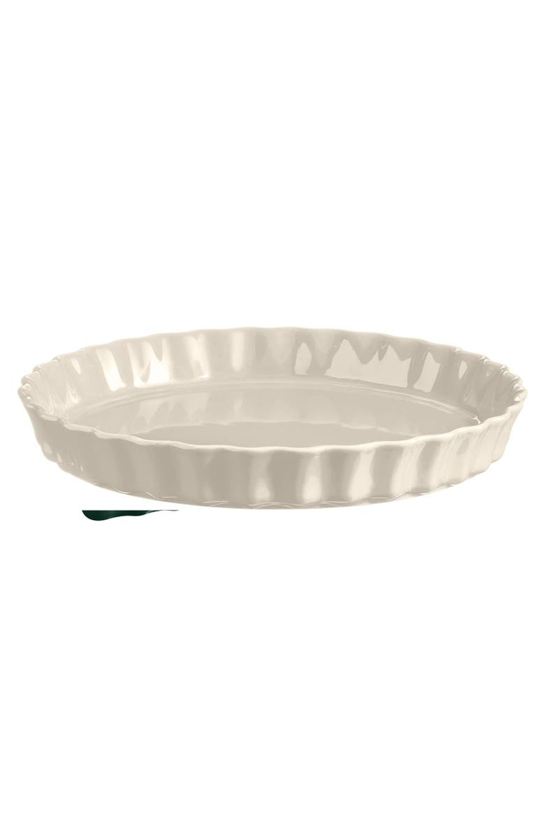 Emile Henry 11-Inch Deep Tart Dish, 2.1 Quart, Main, color, Clay