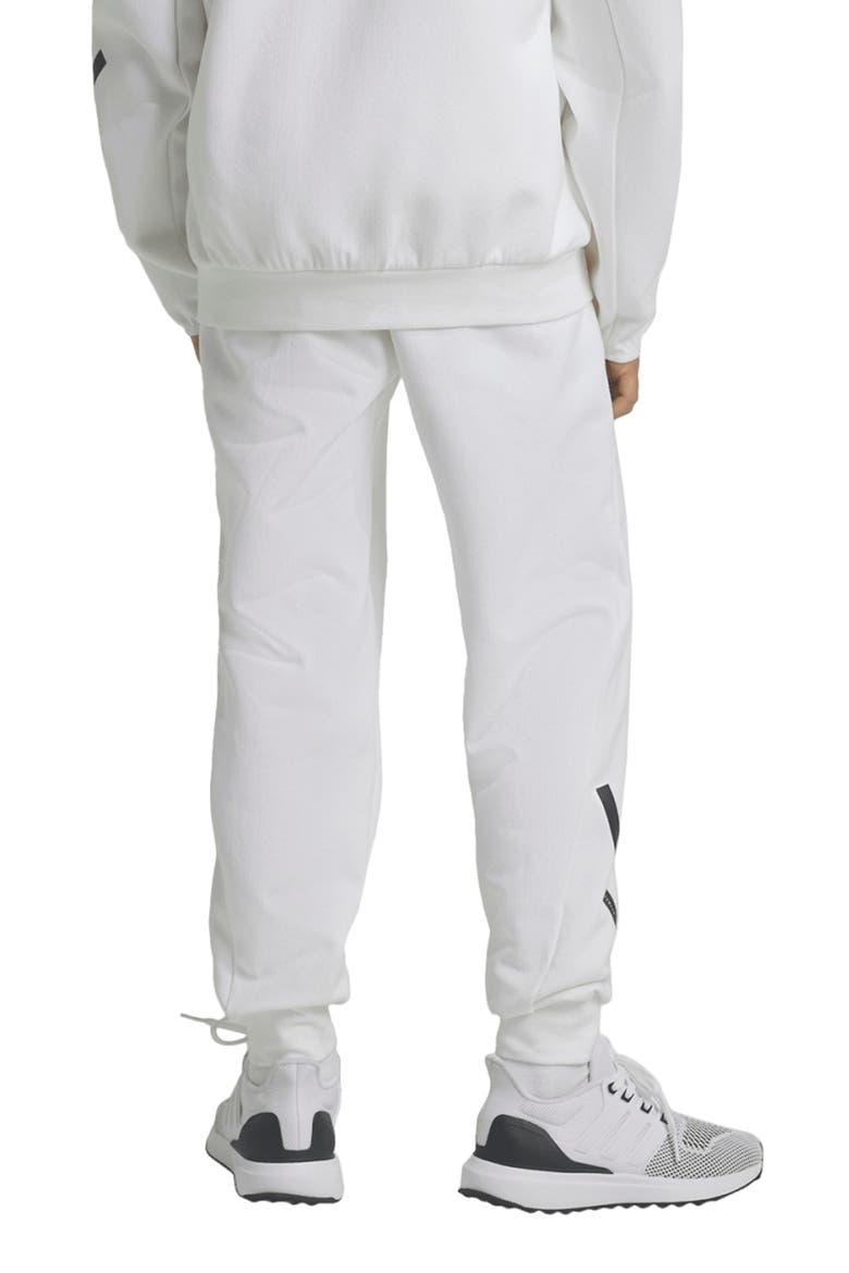 Kids' Z.N.E. Joggers, Alternate, color, WHITE/ BLACK