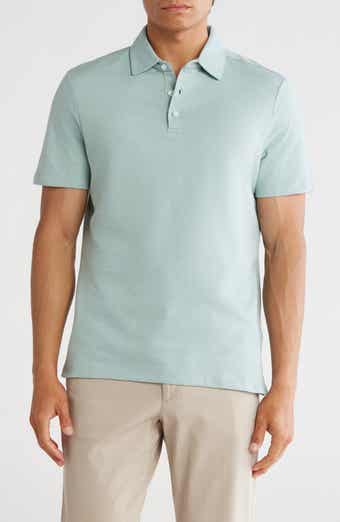 Robert Barakett Garrow Regular Fit Cotton Blend Polo