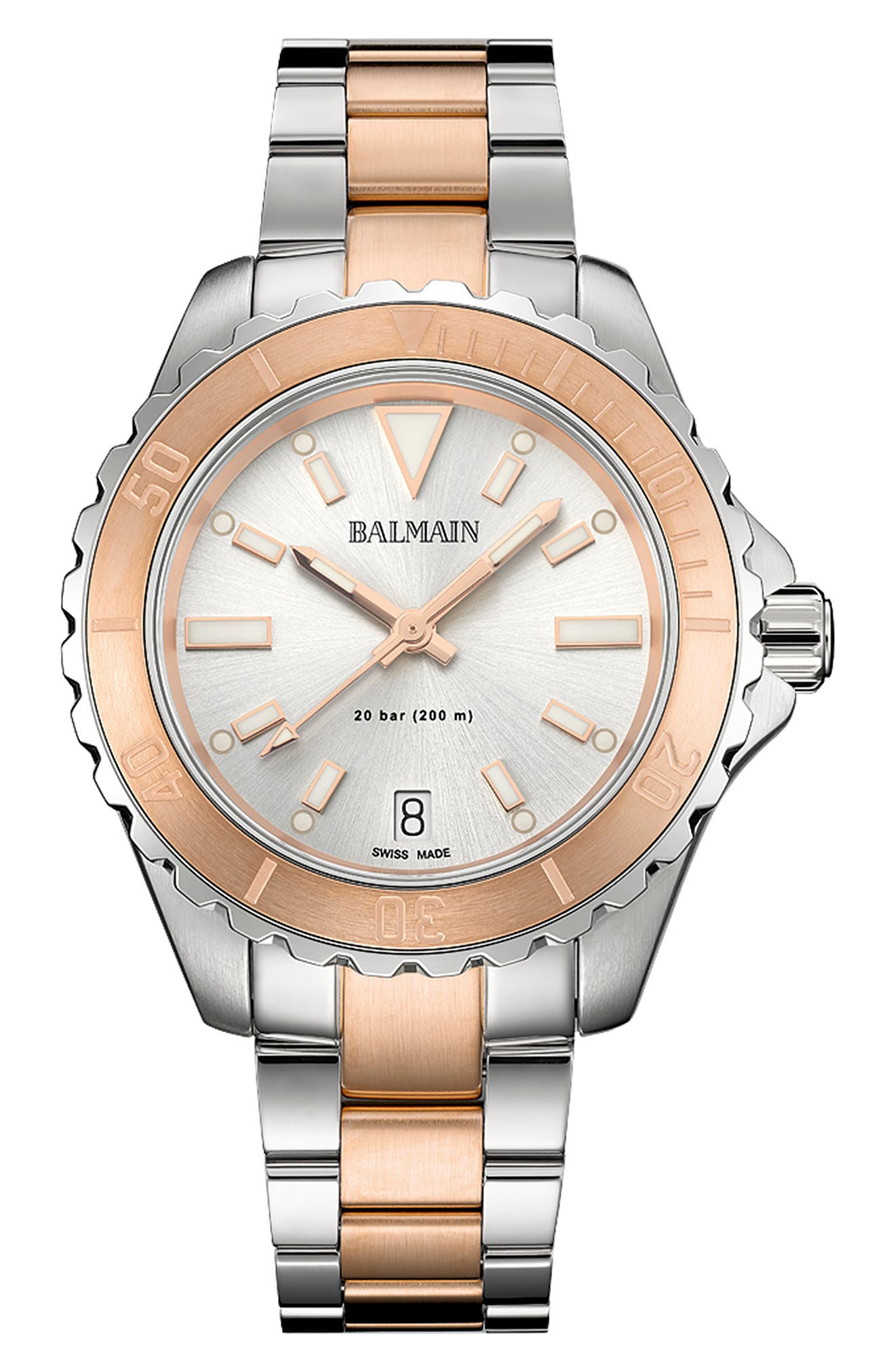 selected STAINLESS STEEL/ ROSE GOLD