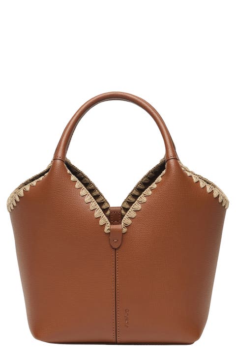 Vanessa Leather Satchel