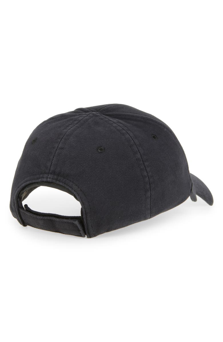 Balenciaga x Under Armour<sup>®</sup> Logo Embroidered Baseball Cap, Alternate, color, 
