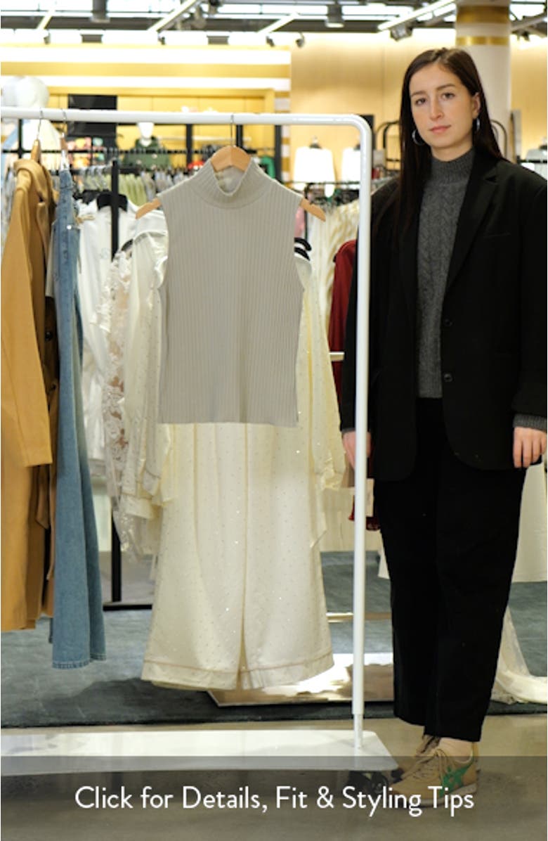 Sleeveless Rib Top, sales video thumbnail