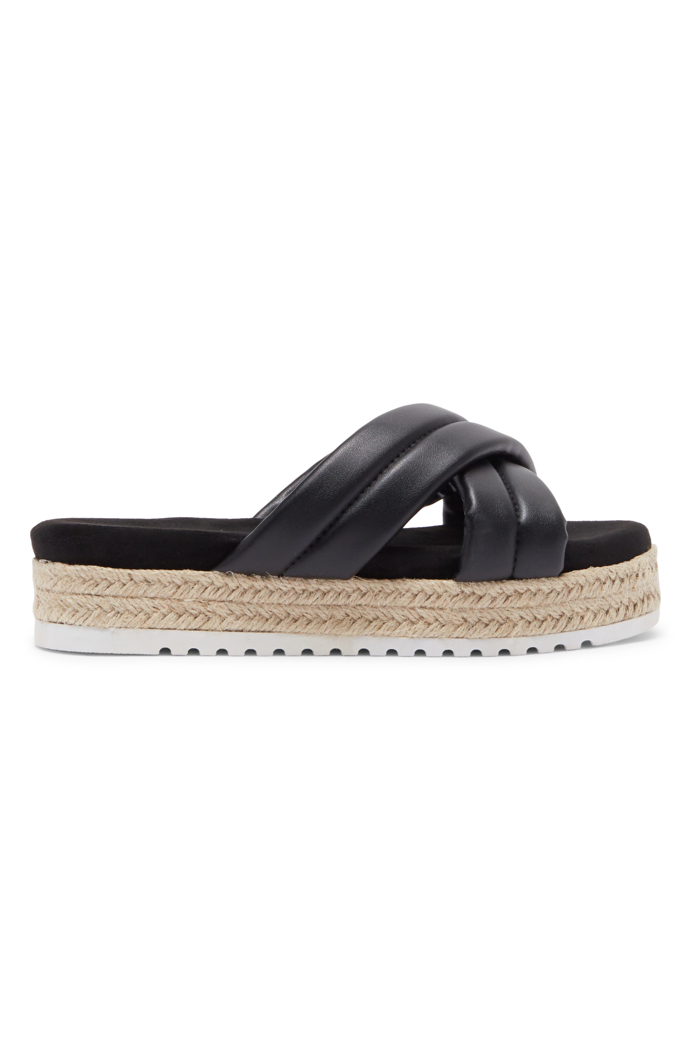 OLIVIA MILLER Crisscross Strappy Espadrille Flatform, Alternate, color, 