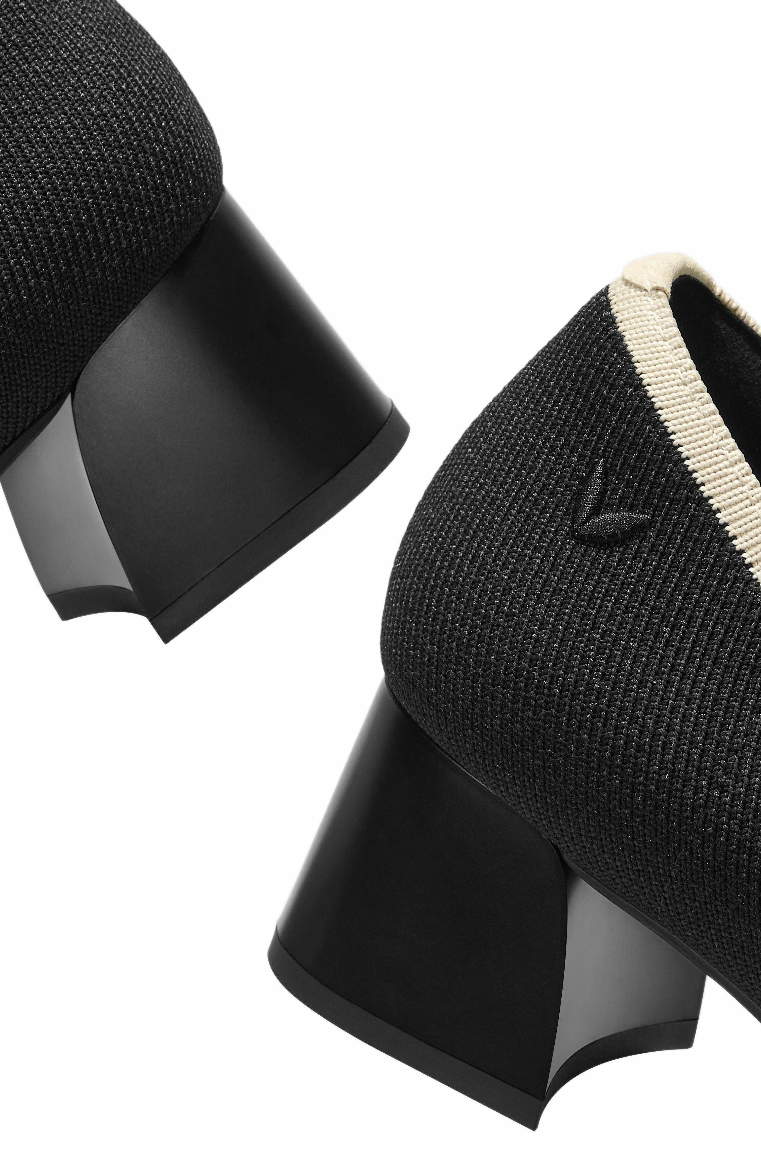 VIVAIA Square-Toe Chunky Heels, Alternate, color, 