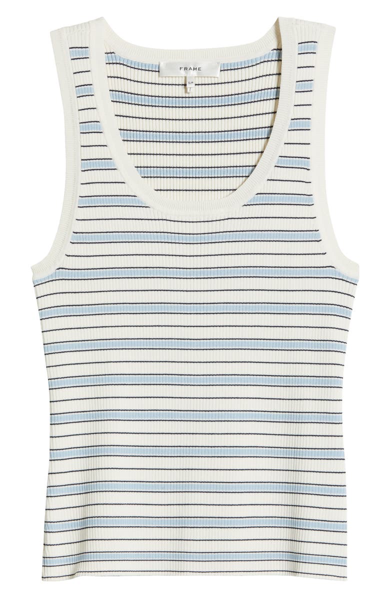 FRAME Stripe Rib Tank, Alternate, color,