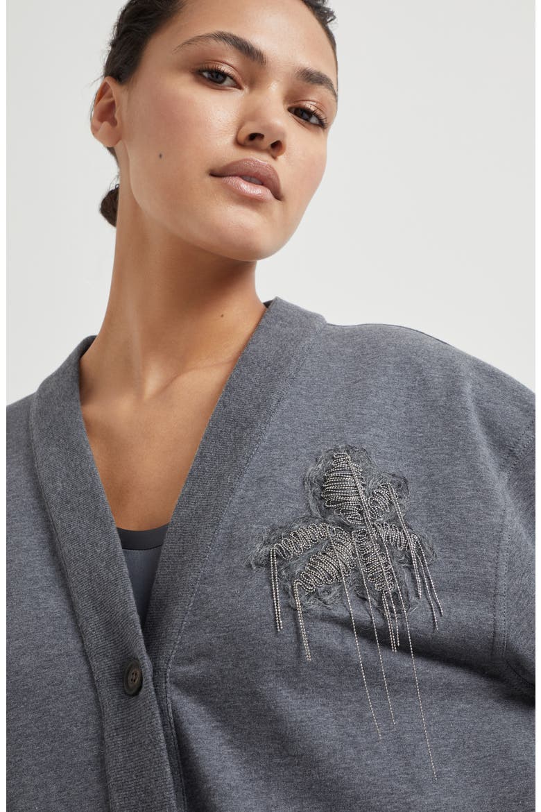 Lightweight French terry sweatshirt, Alternate, color, Lead