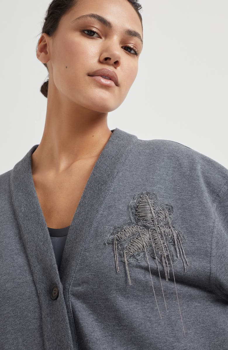 Brunello Cucinelli Lightweight French terry sweatshirt, Alternate, color,