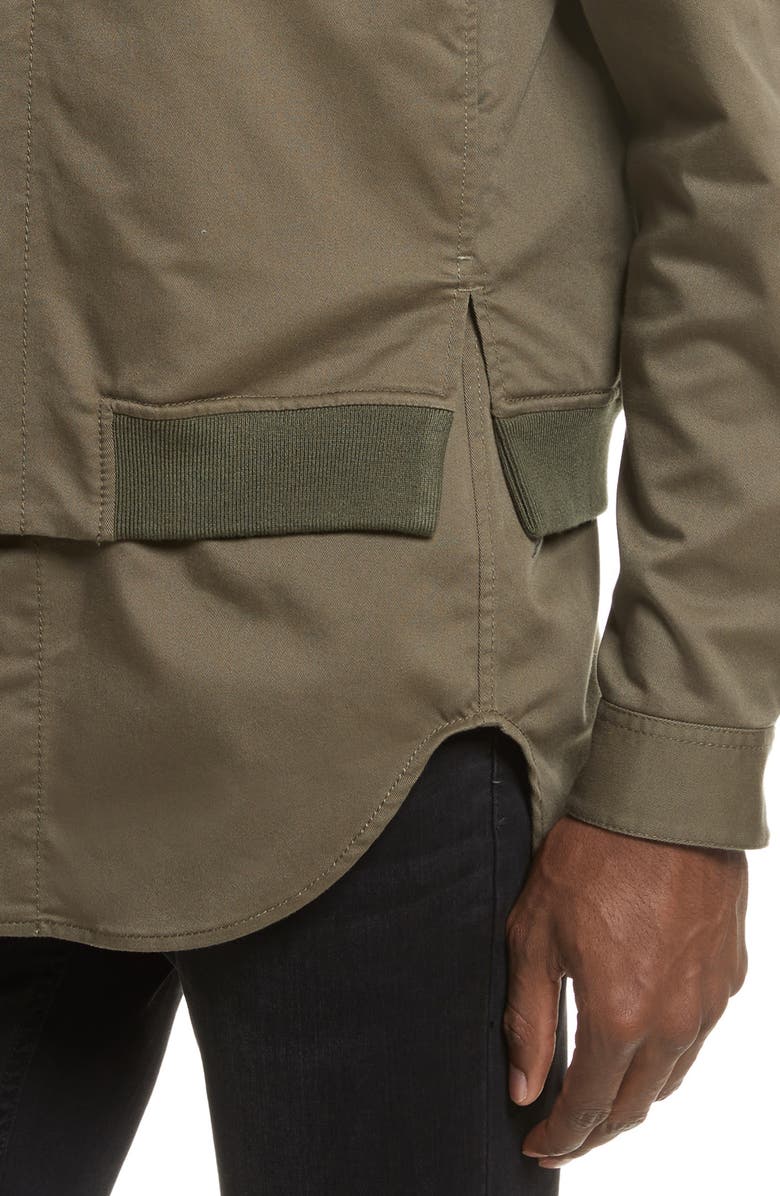 3.1 Phillip Lim Bomber Shirt Jacket, Alternate, color, 