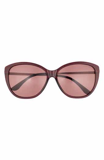58mm Round Sunglasses