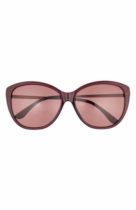 58mm Round Sunglasses