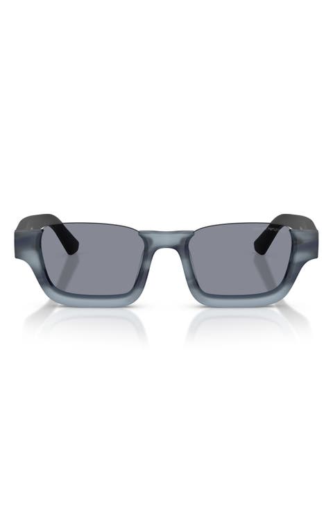 58mm Rectangle Sunglasses
