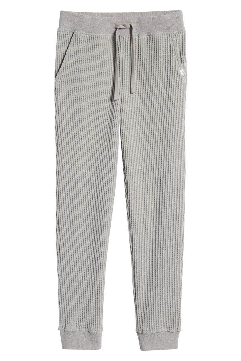 Glover Thermal Knit Pajama Pants, Alternate, color, GREY HEATHER
